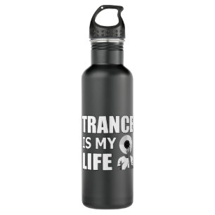 Trance Techno Music Rave DJ House Dance Gift Idea 710 Ml Water Bottle