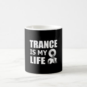 Trance Techno Music Rave DJ House Dance Gift Idea Coffee Mug