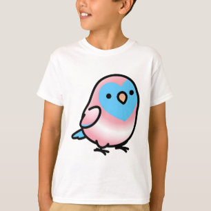 Trangender LGBT+ Pride Lovebird T-Shirt