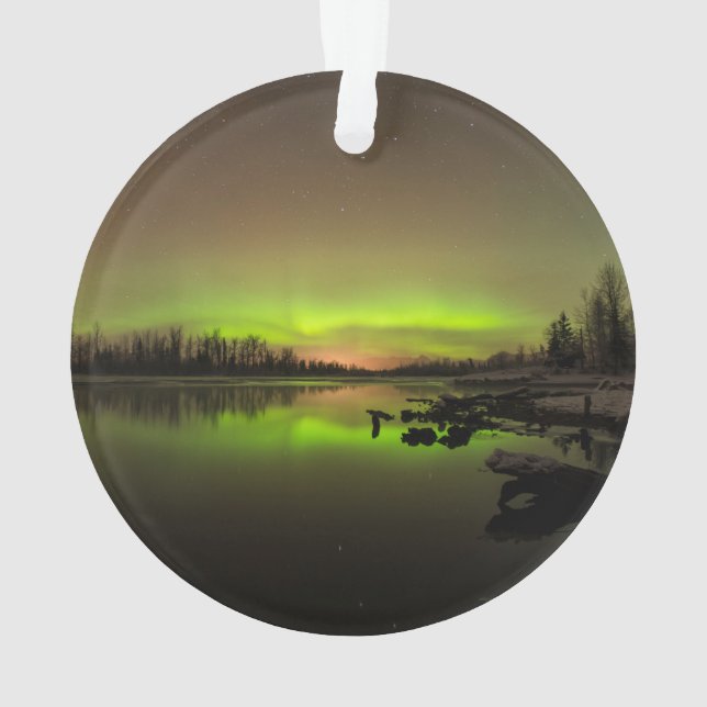 Tranquil Aurora Ornament (Back)