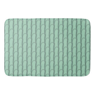 Tranquil Bamboo Stalks Seamless Minimalist Patt Bath Mat