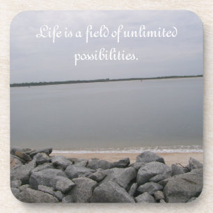 Tranquil Beach Coasters