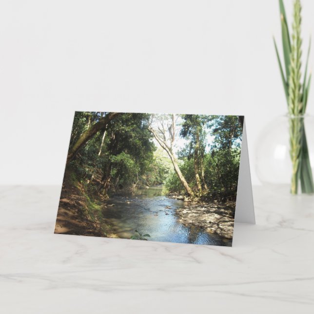Tranquil Beauty River Card (Front)