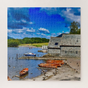 Tranquil Bliss at Derwentwater Jigsaw Puzzle