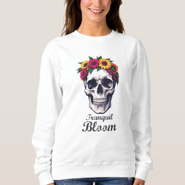 Tranquil Bloom Sweatshirt (Front)