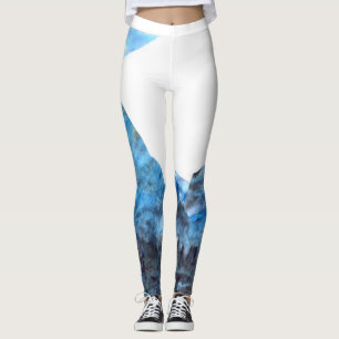 "Tranquil Blue" Women's Leggings
