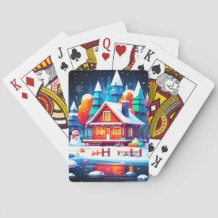 Tranquil Christmas Playing Cards