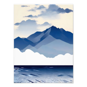 Tranquil Coastline Escape Photo Print