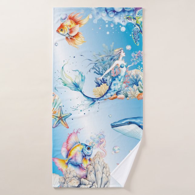 Tranquil Depths Bath Towel (Bath Towel)