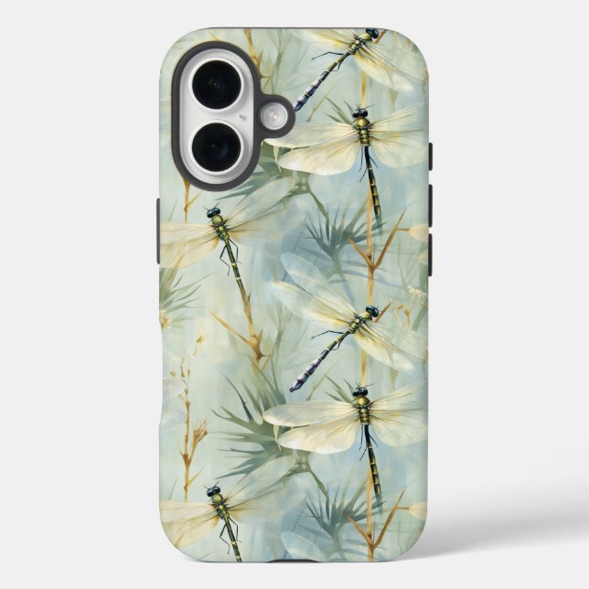 Tranquil Dragonfly Watercolour-style Case-Mate iPhone Case (Back)