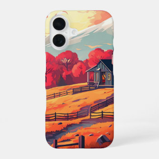 Tranquil Forest Path at Sunset_iphone case