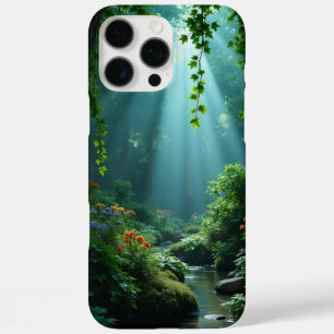 Tranquil Forest Stream iPhone Case