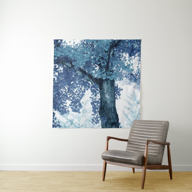 Tranquil Ginkgo Dream 4 #art #tree Tapestry (In Situ)