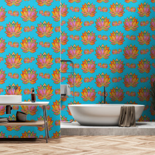 Tranquil Lotus Dreams Wallpaper