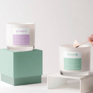 Tranquil Minimal Pink Lilac Green Essential Oils