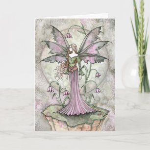 Tranquil Moon Fairy Greeting Card