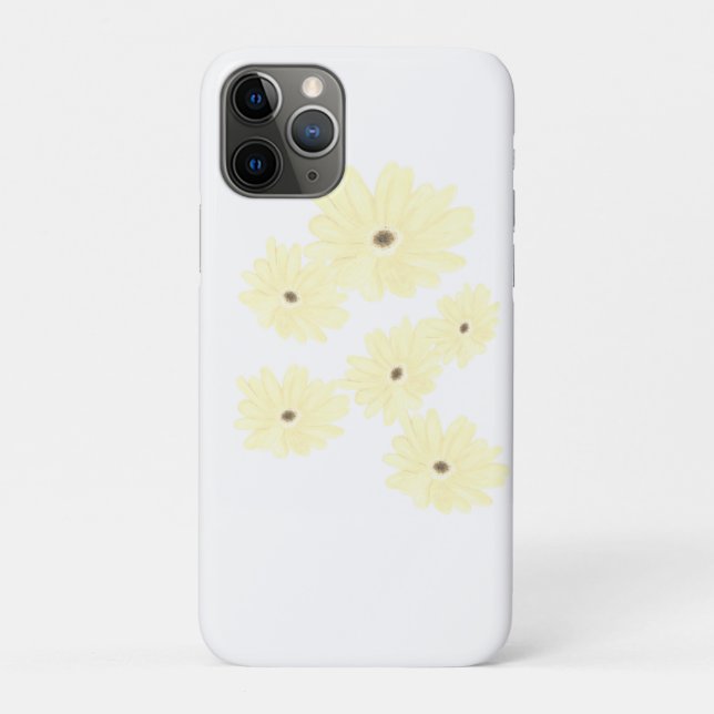 Tranquil Morning Yellow Flowers  Case-Mate iPhone Case (Back)