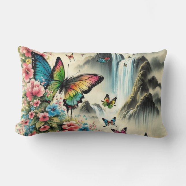 Tranquil Nature Pillow (Front)