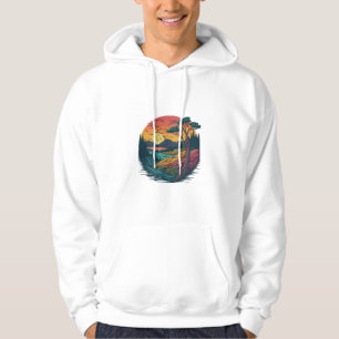 Tranquil Nature Scenery Hoodie
