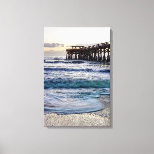 Tranquil New Year Canvas Print