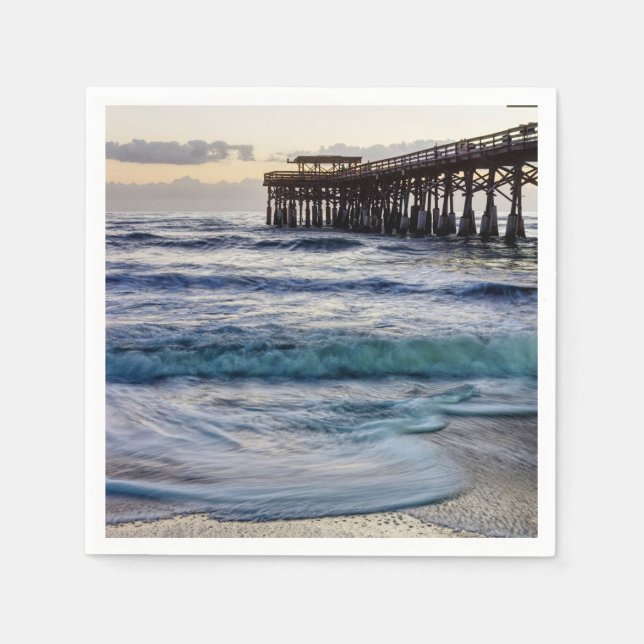 Tranquil New Year Napkin (Front)