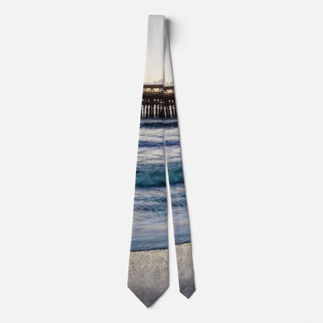 Tranquil New Year Neck Tie (Front)