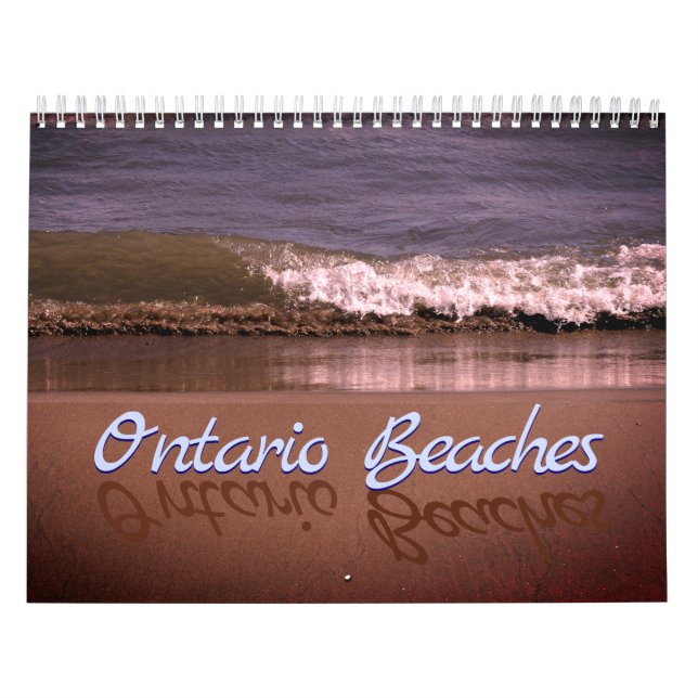 Tranquil Ontario Beaches Photography Calendar (Cover)