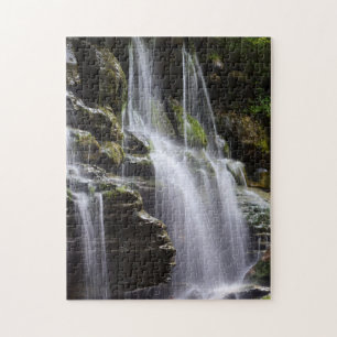 Tranquil Refreshing Waterfall - 11x14 inch Jigsaw Puzzle