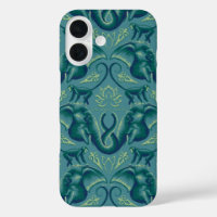 Tranquil Safari Tapestry Pattern - The White Lotus