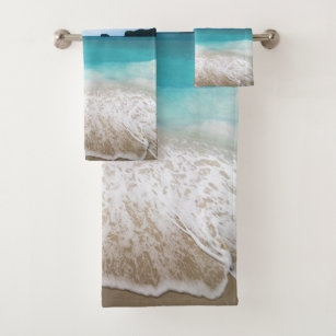 beach bathroom towels