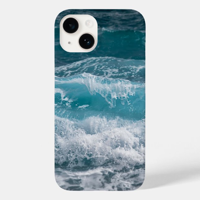 Tranquil Sea Motion Inspired Premium Case-Mate iPhone Case (Back)