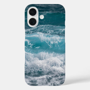 Tranquil Sea Motion Inspired Premium iPhone 16 Case