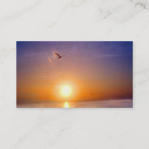 Tranquil Seascape Two Sided Appointment Card