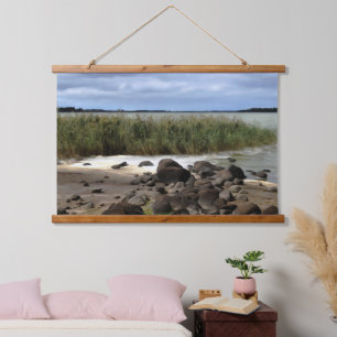 Tranquil Shores of Lake Bolac Hanging Tapestry