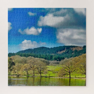 Tranquil Shores of Lake Windermere Jigsaw Puzzle
