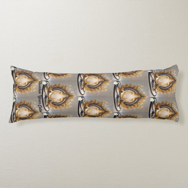 "Tranquil Soul Sanctuary" Body Cushion (Front)