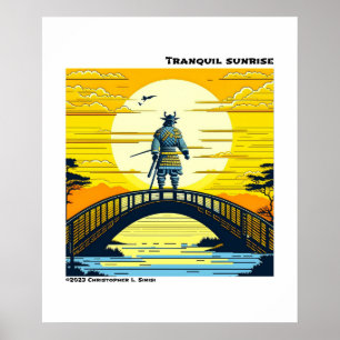 Tranquil Sunrise Poster