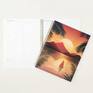 ⛵ Tranquil Sunset Sail Planner 🌅📘