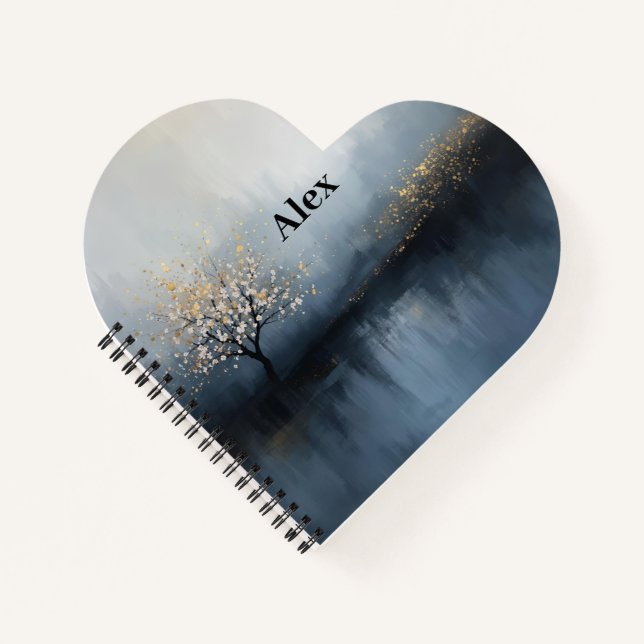 Tranquil Tree Journal – Customisable Art Cover (Front)