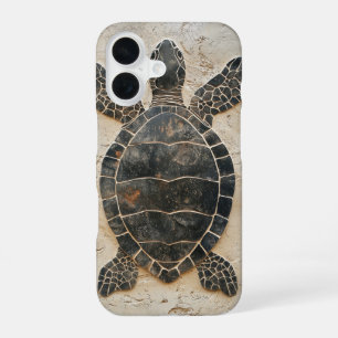 Tranquil Turtle Journey iPhone 16 Case