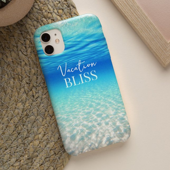 Tranquil Vacation Bliss Relaxing Ocean Underwater Case-Mate iPhone Case (Tranquil Vacation Bliss Relaxing Ocean Underwater Case-Mate iPhone Case)