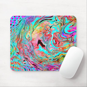 Tranquility Abstract Fluid Art  Mouse Mat