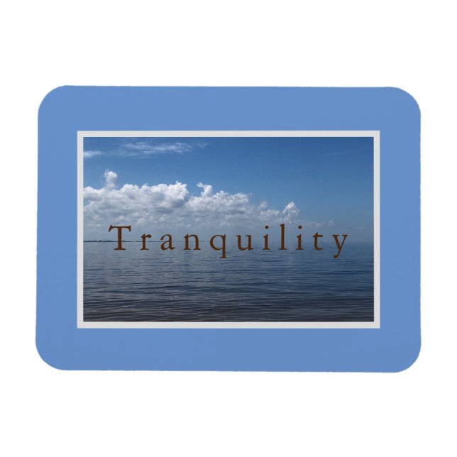 Tranquillity - 1 magnet (Horizontal)