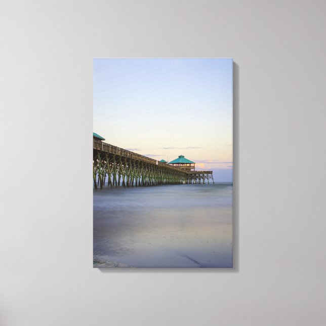 Tranquillity At Folly Canvas Print (Front)