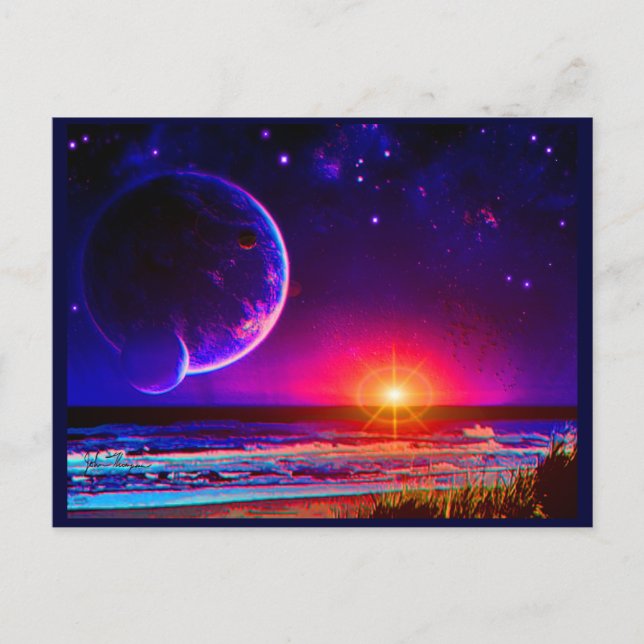 Tranquillity Beach Post Card (Front)