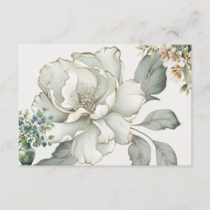 Tranquillity Blank Recipe Card