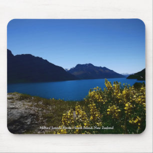 Tranquillity Blues South Island, New Zealand Mouse Mat