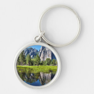 Tranquillity In Yosemite Key Ring