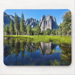 Tranquillity In Yosemite Mouse Mat