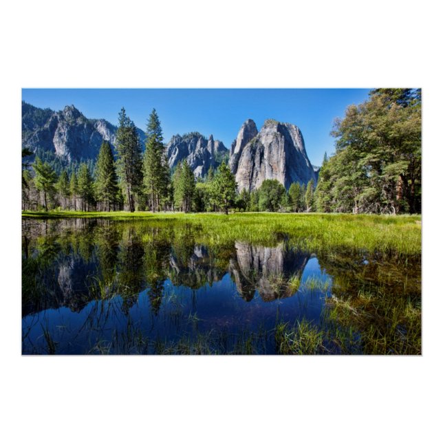Tranquillity In Yosemite Poster (Front)